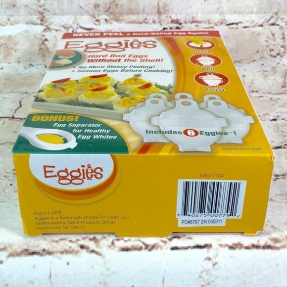 NIB Eggies - 6 Pack Egg Cooker - Picture 7 of 9